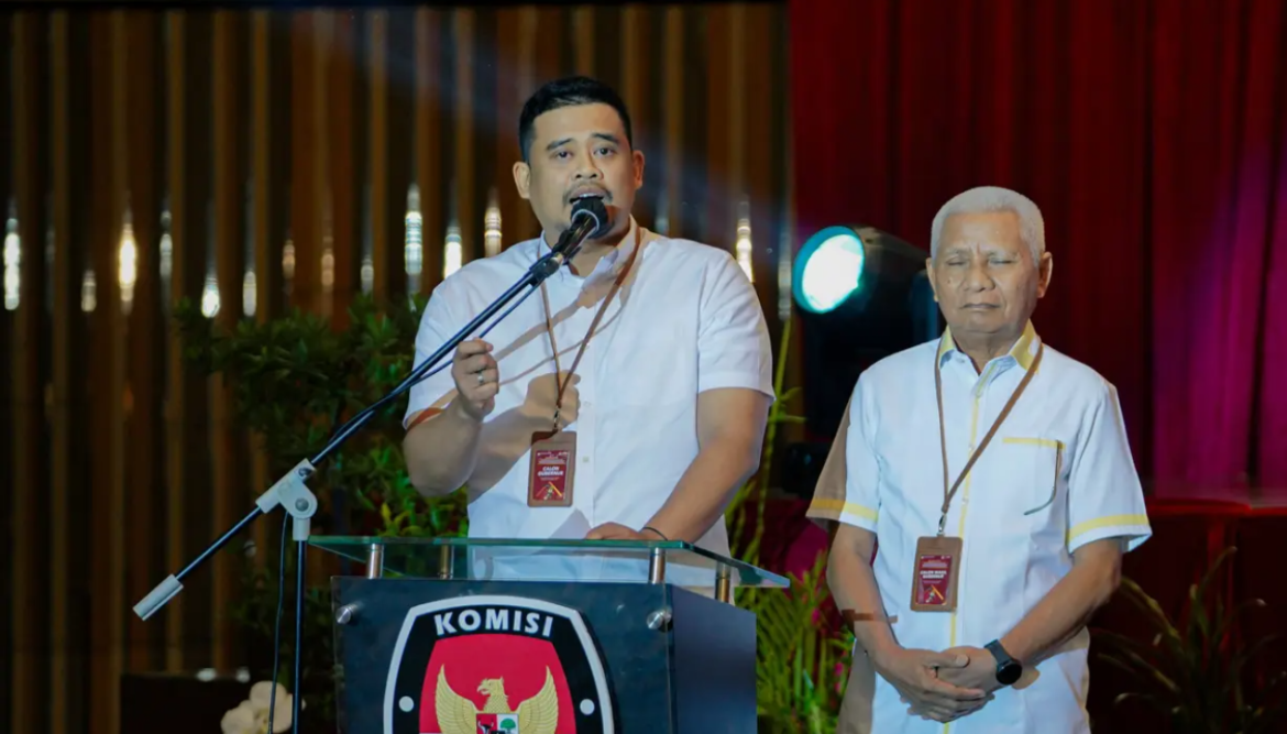 Bobby Nasution - Surya Pilkada Sumut 2024