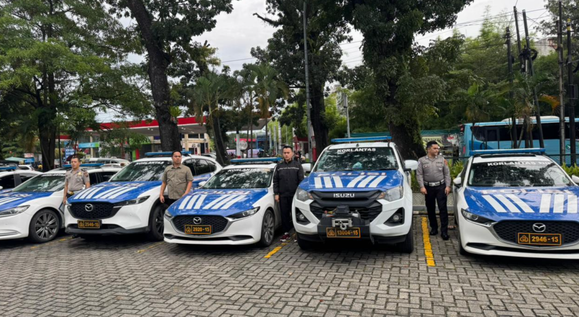 bantuan mobil korlantas untuk polda sumut